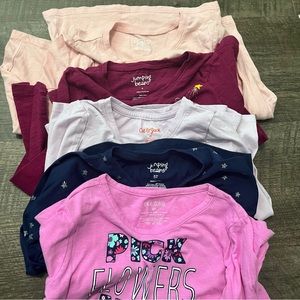 Bundle of Toddler Girl Long-Sleeve Tees (5T), 5 Pc